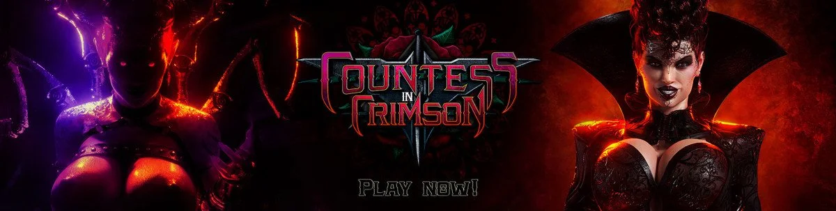 Countess in Crimson 3D