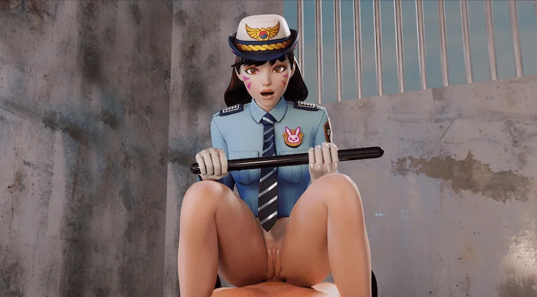 Dva  Prison VR Hentai video 6