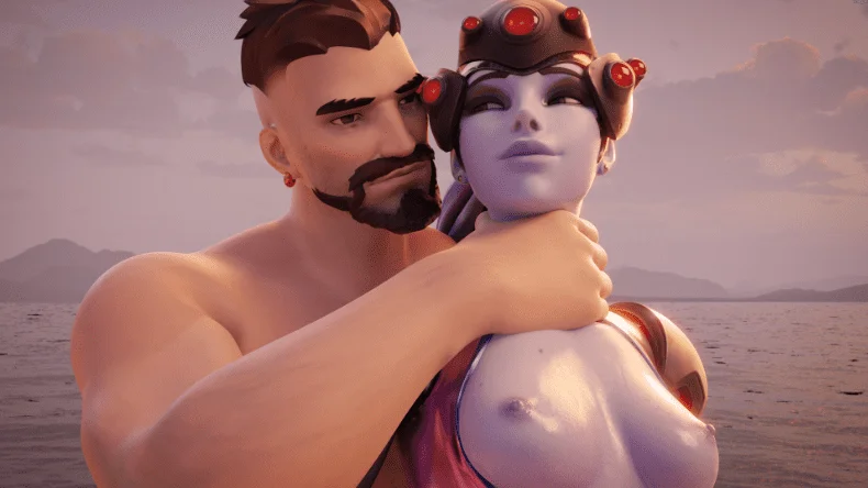 Widowmaker Quickie VR Hentai video 6