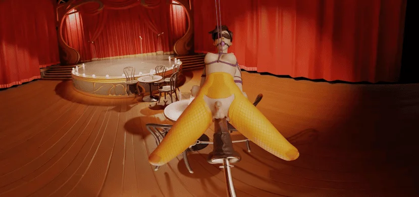 Tracer Machine VR Hentai video